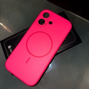 iPhone 17 Vibrant Pink Phone Case